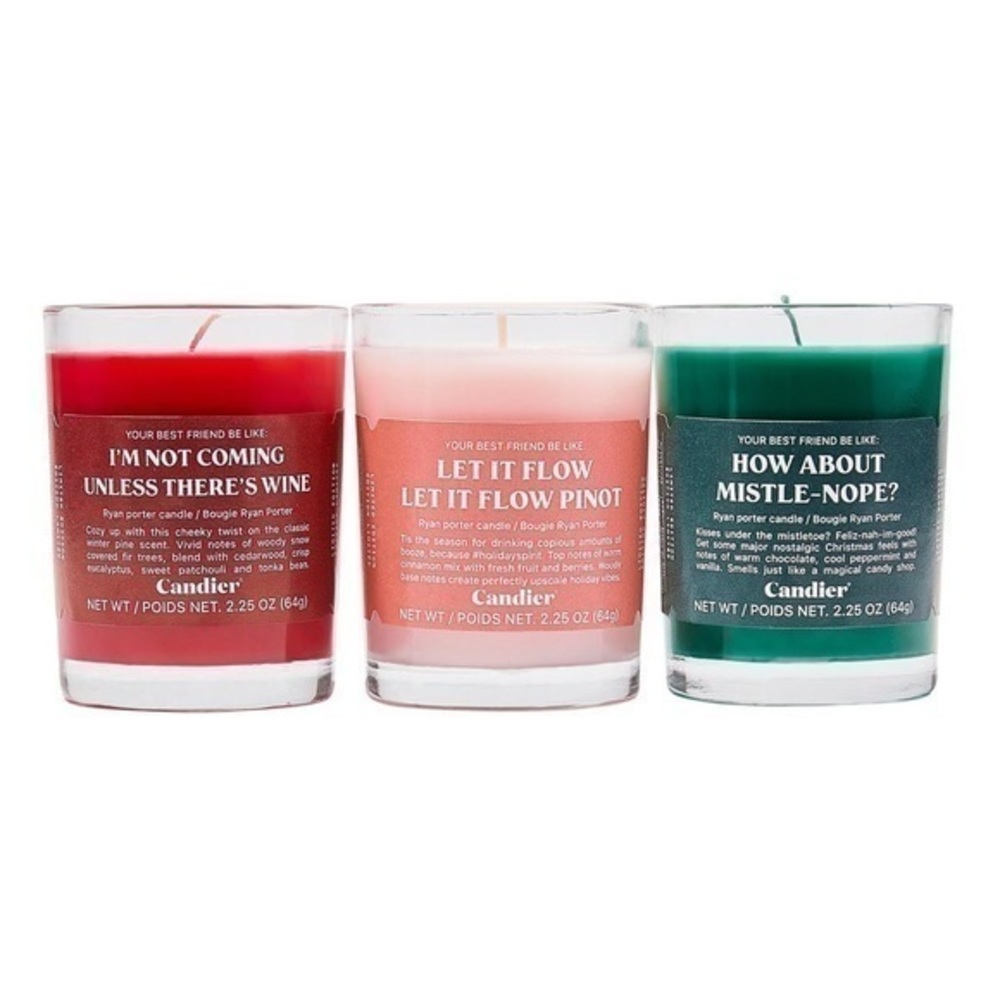 Ryan Porter Holiday Votive Candle Collection